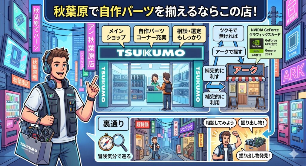 自作パーツを揃えるならこの店