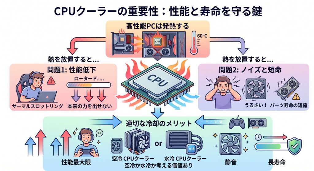 冷却が性能と寿命を左右する理由