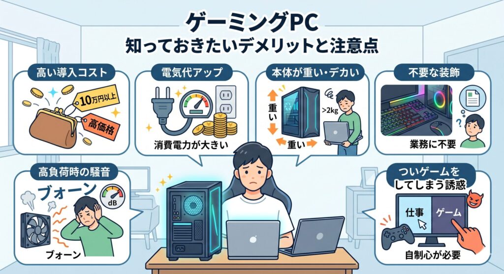 知っておきたいデメリットと注意点