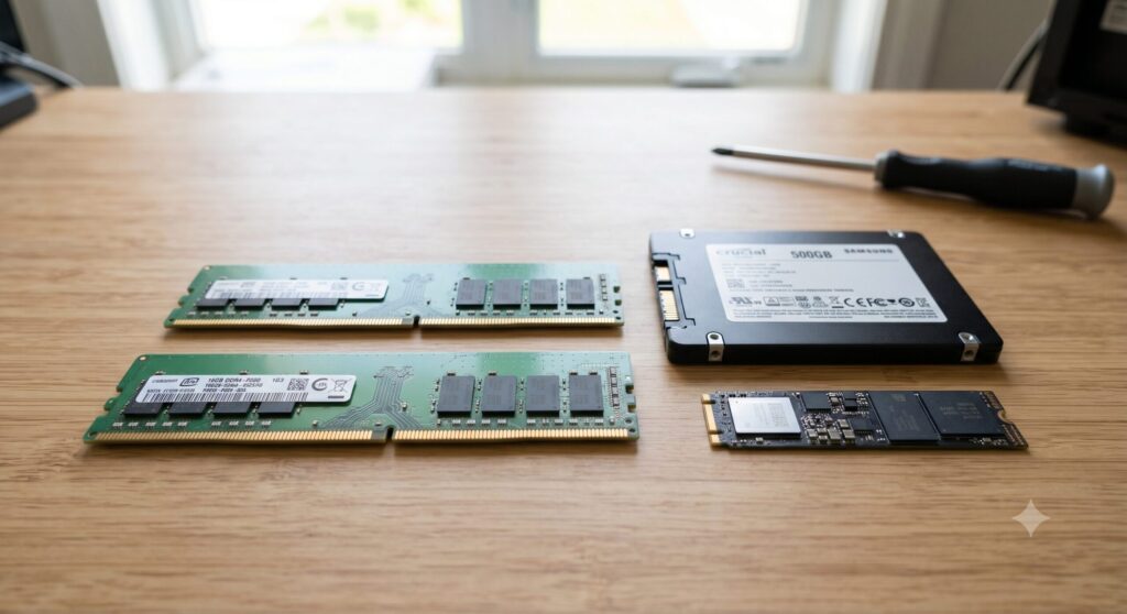 メモリとSSD