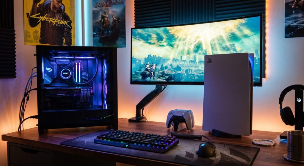 ゲーミングPCとPS5