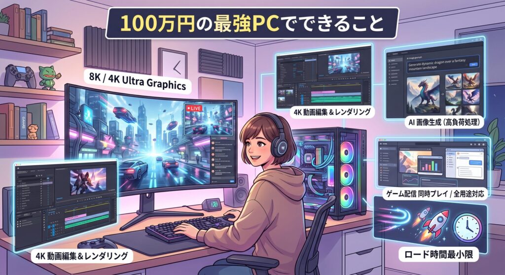 100万円のPCで何ができるか