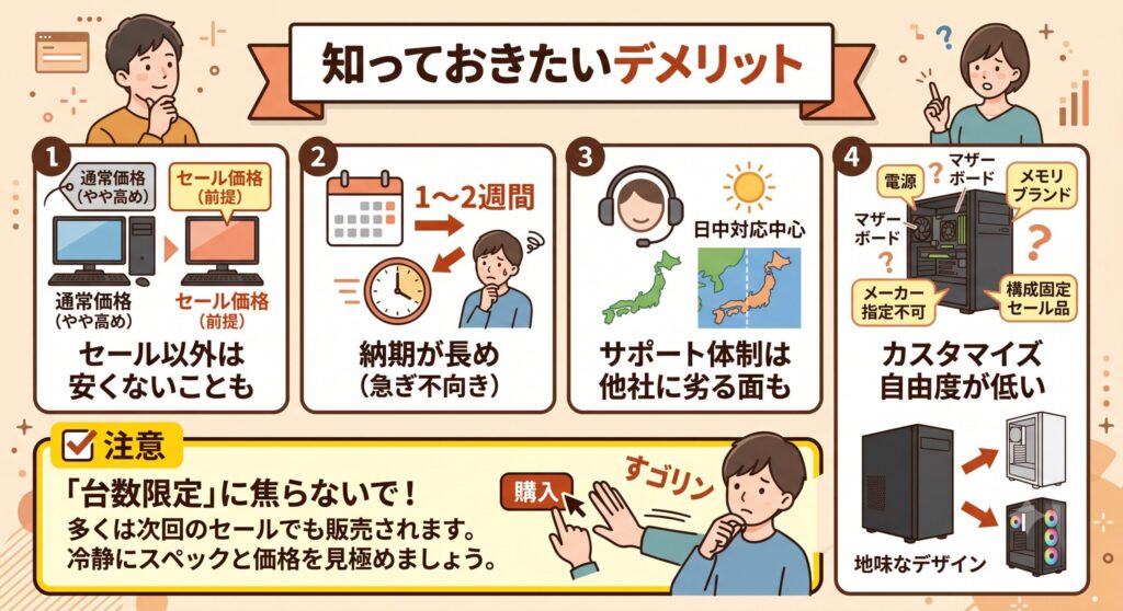 知っておきたいデメリット