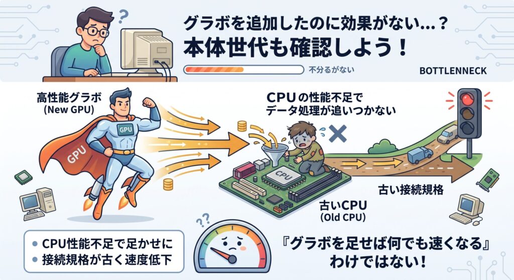 PC本体の世代も確認する