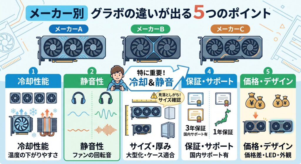 違いが出る5つのポイント