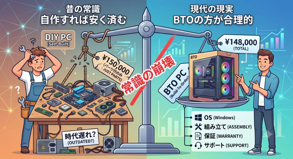 安く作れるという常識の崩壊