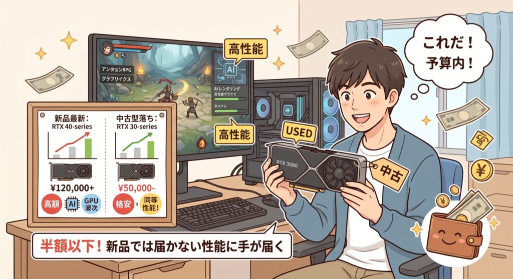 中古グラボの最大の魅力