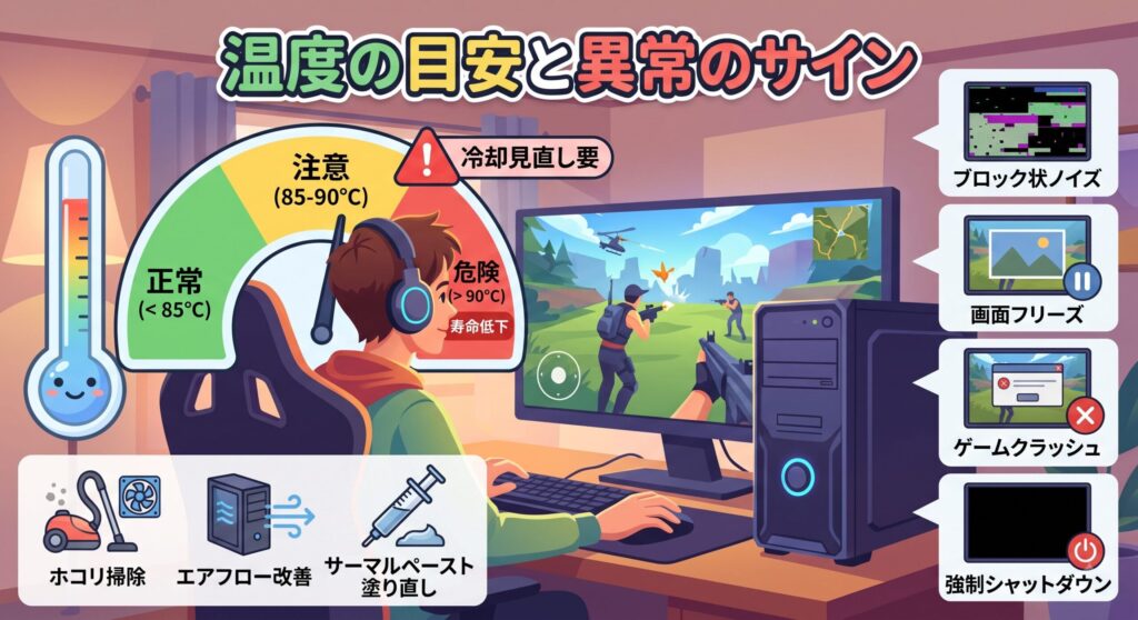 温度の目安と異常のサイン