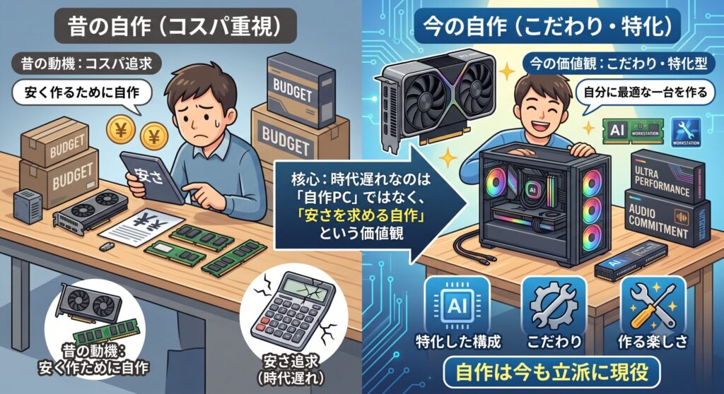 時代遅れになったのは何か