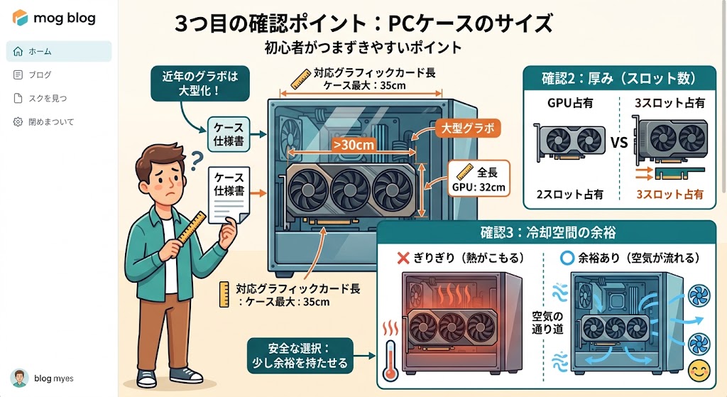 ケースに収まるサイズか
