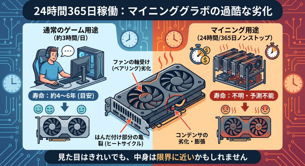 24時間稼働という過酷な使われ方