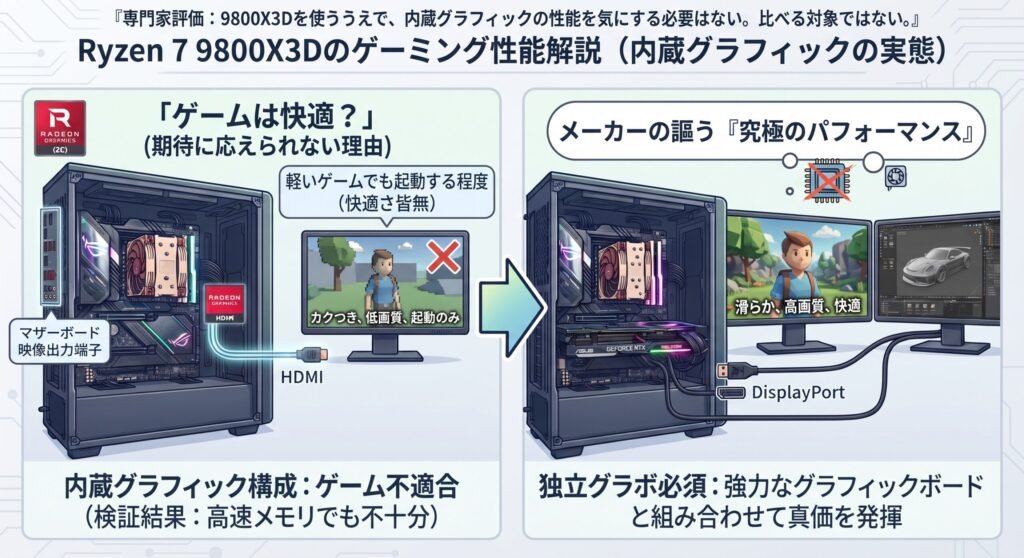 ゲームには向かない理由