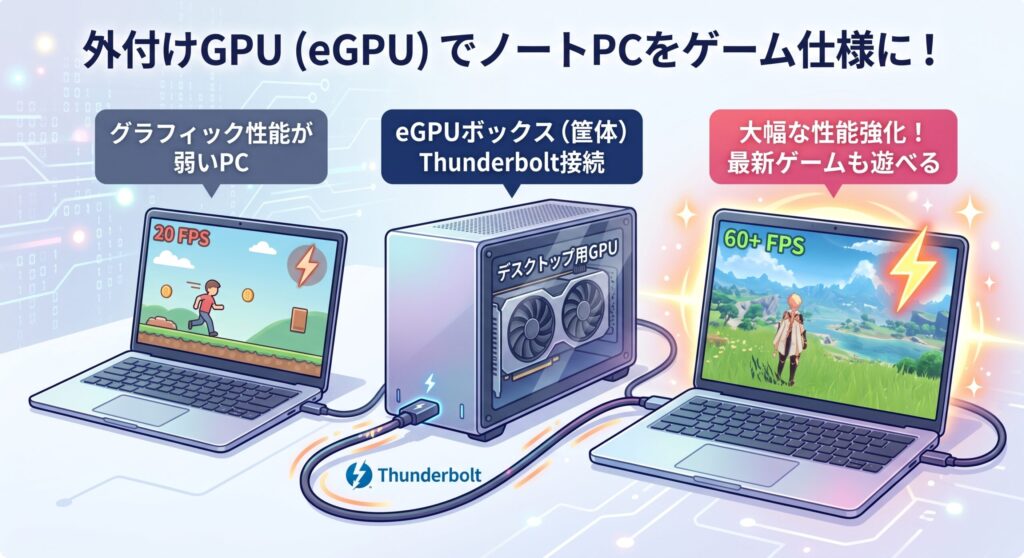 外付けGPUという選択肢