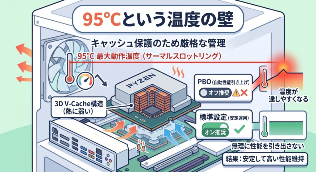 95℃という温度の壁